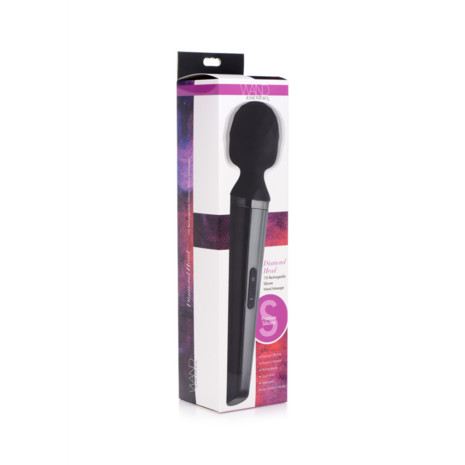 Diamond Head - Siliconen Wand Massager