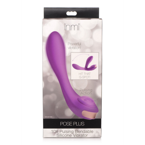 Pose Plus - Bendable Pulsed Silicone Vibrator