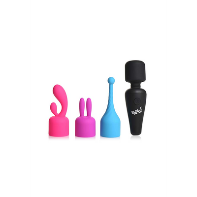 Mini Wand Massager with 3 Attachments