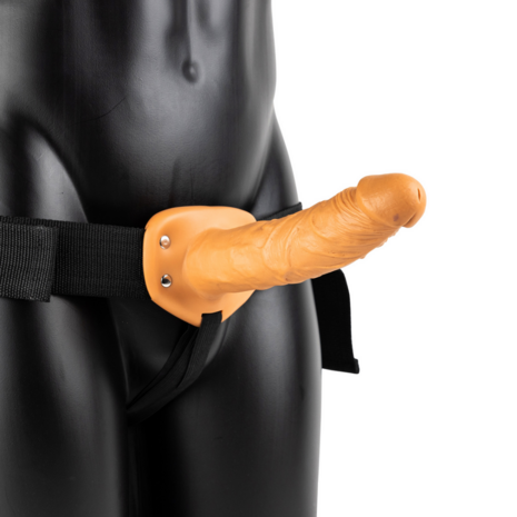 Vibrating Hollow Strap-On without Balls - 8 / 20,5 cm