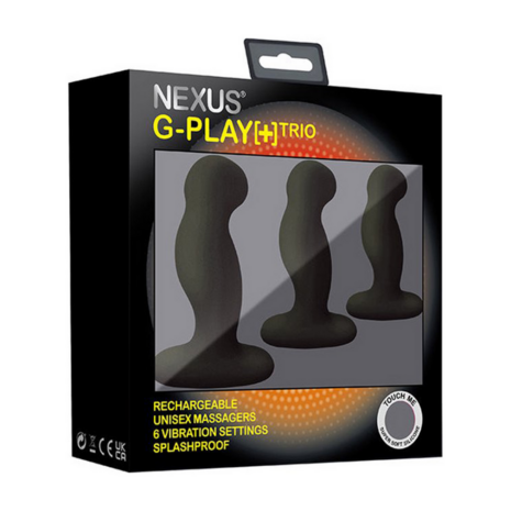 Gplaytrio+ - Unisex Oplaadbare Vibrator Set