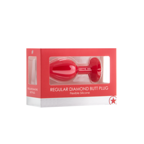 Diamanten Butt Plug - Regular