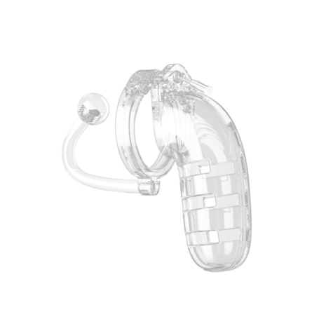 Model 12 Chastity Cock Cage met Plug - 5,5 / 14 cm