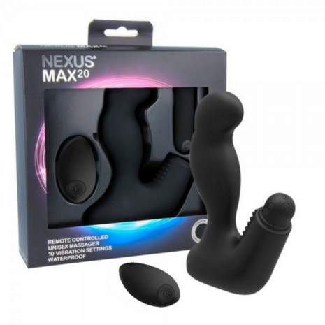 Max 20 - Waterdichte Unisex Massager met Afstandsbediening