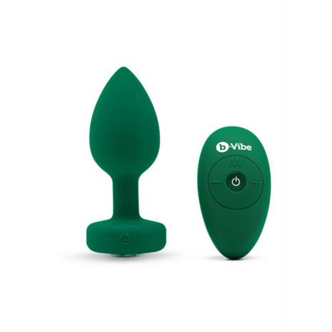 Emerald - Vibrating Butt Plug - M/L