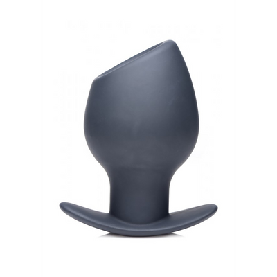 Ass Goblet - Silicone Hollow Butt Plug - Klein