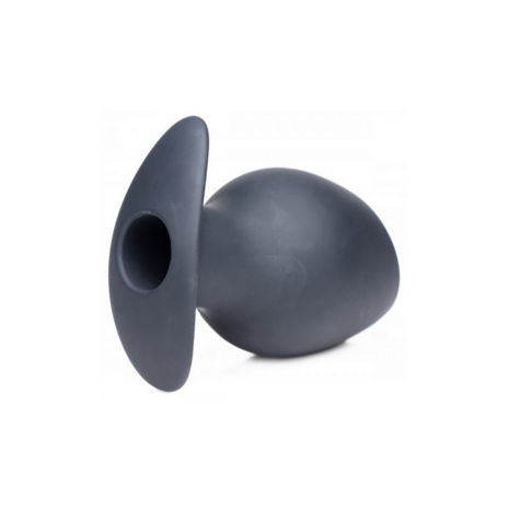 Ass Goblet - Silicone Hollow Butt Plug - Klein