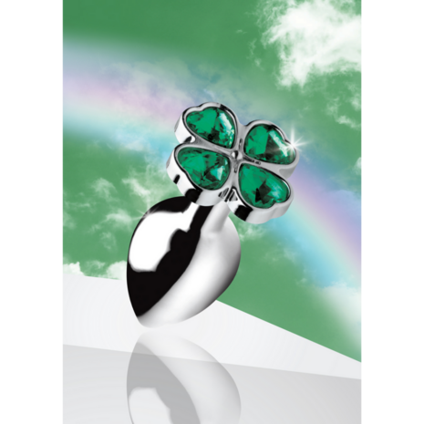 Lucky Clover Gem - Butt Plug - Klein