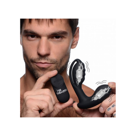 AT Power - Prostate Stimulator Holle Prostate Plug met Afstandsbediening en 7 Snelheden