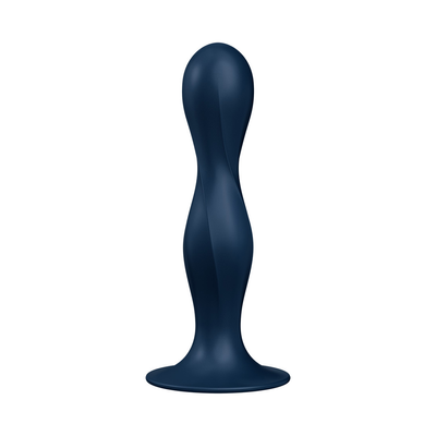 Double Ball-R - Gewichte Dildo - Donkerblauw