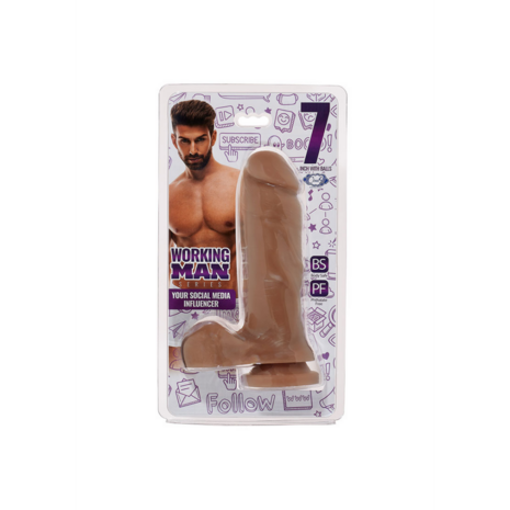 Working Man - Your Influencer Dildo - 7 / 18 cm