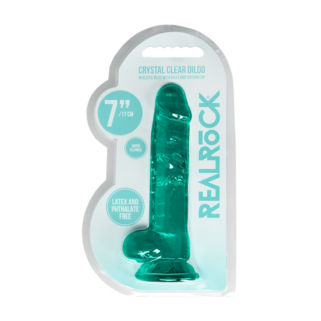 Realistische Dildo met Ballen - 7 / 17 cm