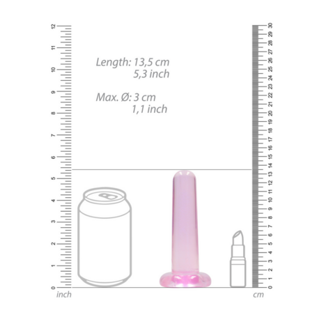 Niet-realistische dildo met zuignap - 5 / 13,5 cm