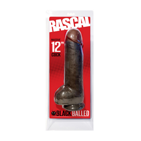 Black Balled - Dildo - 12 / 30,5 cm