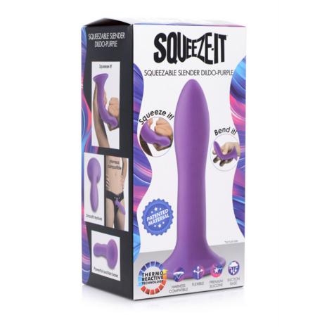 Knijpbare Slanke Dildo