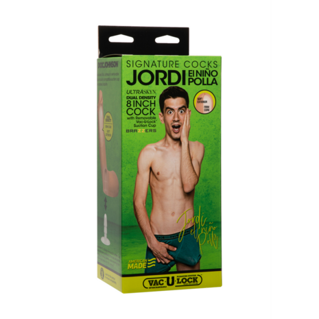 Jordi El Nio - Realistic ULTRASKYN Dildo - 2 Pieces