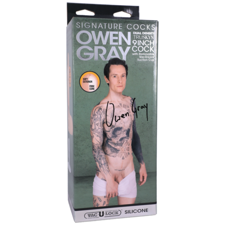 Owen Gray - Realistic Silicone Dildo - 9 / 22 cm