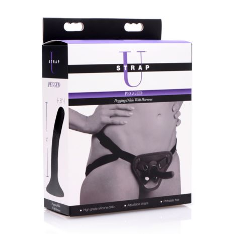 Pegged - Pegging-Dildo met Harness