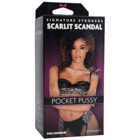 Scarlit Scandal - ULTRASKYN Pussy Masturbator - Caramel