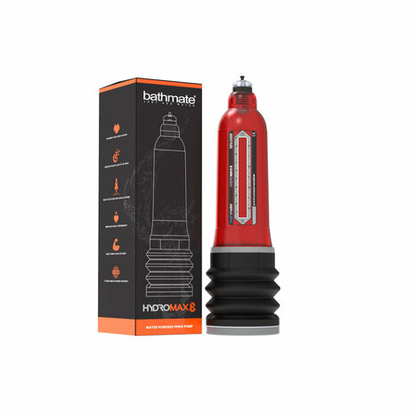 HydroMax8 - Penis Pump - Red