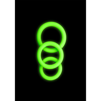 Cockring Set - Glow in the Dark - 3 Stuks