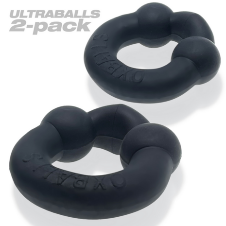 Ultraballs - 2-pack Nodule Pressure Cockrings - Night