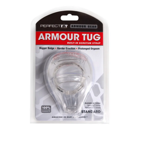 Armor Tug - Cockring met Ball Strap