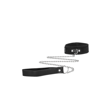 Klittenbandhalsband met Leash en Handboeien