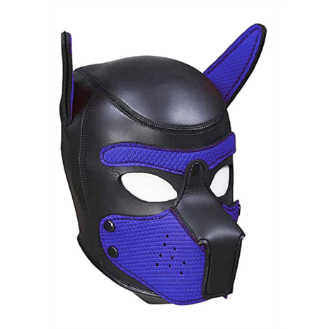 Neopreen Puppy Mask - Blauw