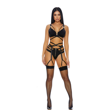 Buckle Up - Lingerie Set - L