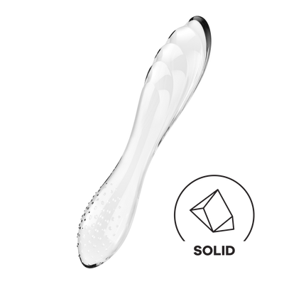 Dazzling Crystal 1 - Glas Dildo - Transparant