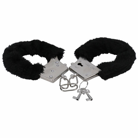 Furry Handcuffs - Black