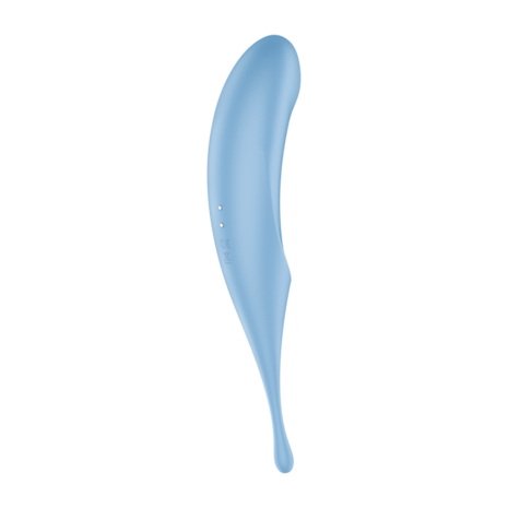 Twirling Pro - Tip Vibrator met App - Blauw