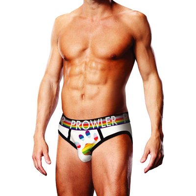 Oversized Paw Brief - XS - Wit