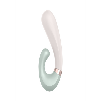 Heat Wave - Warming Vibrator and Clitoral Stimulator - Mint