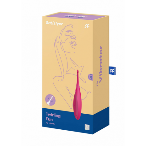 Draaiend Plezier - Tip Vibrator - Magenta