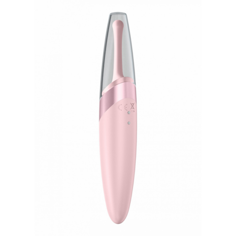 Draaiende Verwennerij - Tip Vibrator - Oud Roze