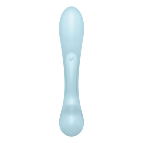 Triple Oh - Rabbit Vibrator - Light Blue