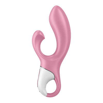 Air Pump Bunny 2 - Inflatable Rabbit Vibrator - Light Red