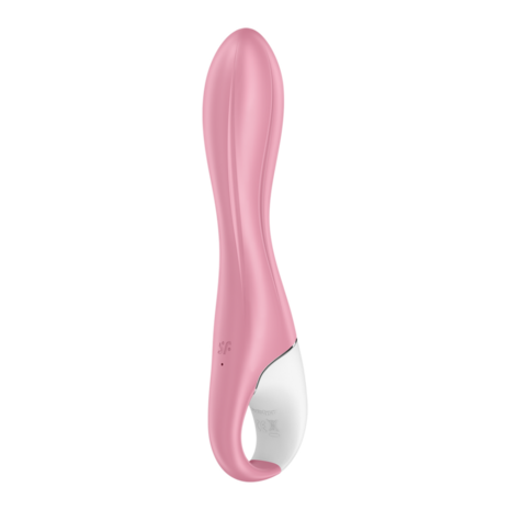 Air Pump Vibrator 2 - Inflatable Vibrator - Light Red