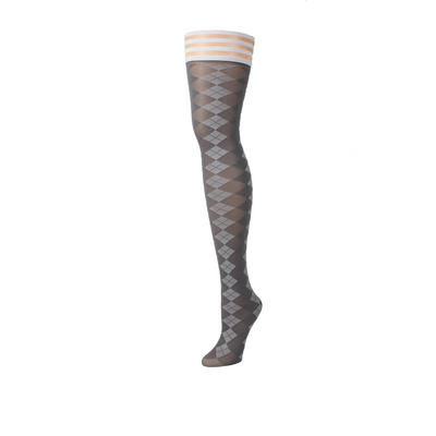 Par 4 - Thigh High - A - Grijs