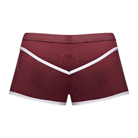 Mini Short - L - Burgundy