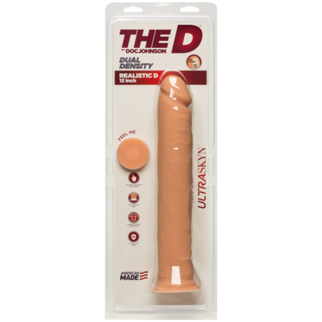 Realistic D - Realistic ULTRASKYN Dildo - 12 / 30 cm