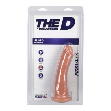 Slim D - Slim D Fsche FIRMSKYN Dildo - 7 / 17 cm