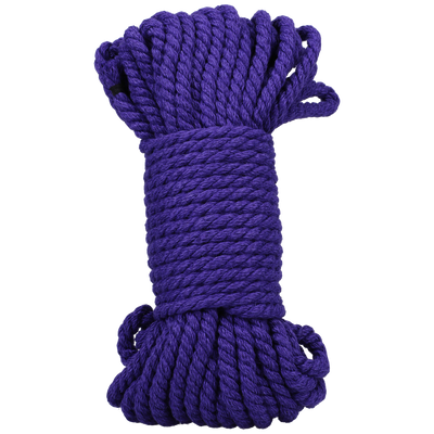 Bind and Tie - 6 mm Hemp Bondage Rope - 50 ft - Violet