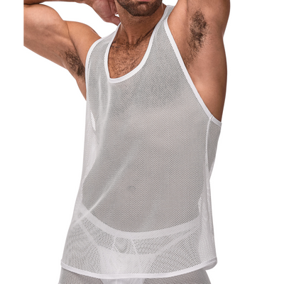 Tanktop - L/XL - Wit