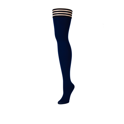 Selma - Thigh High - A - Blauw