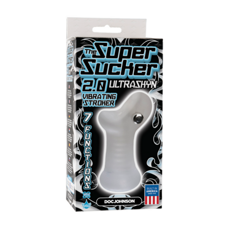 The Super Sucker 2.0 - ULTRASKYN Vibrating Mouth Masturbator