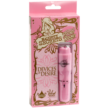 Naughty Secrets - Devices of Desire - Pocket Rocket - Pink