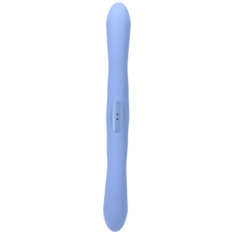 Duet - Double Ended Vibrator with Wireless Remote - Periwinkle